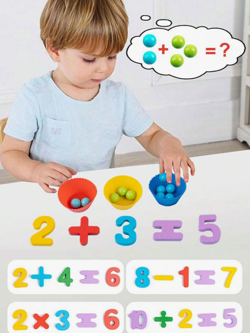 Juego de matemáticas Montessori Infantil