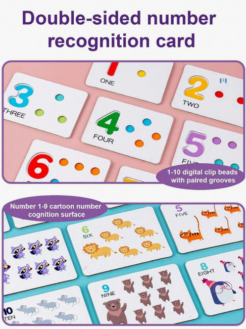 Juego de matemáticas Montessori Infantil