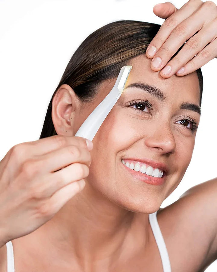 Depiladora y exfoliadora facial mujer