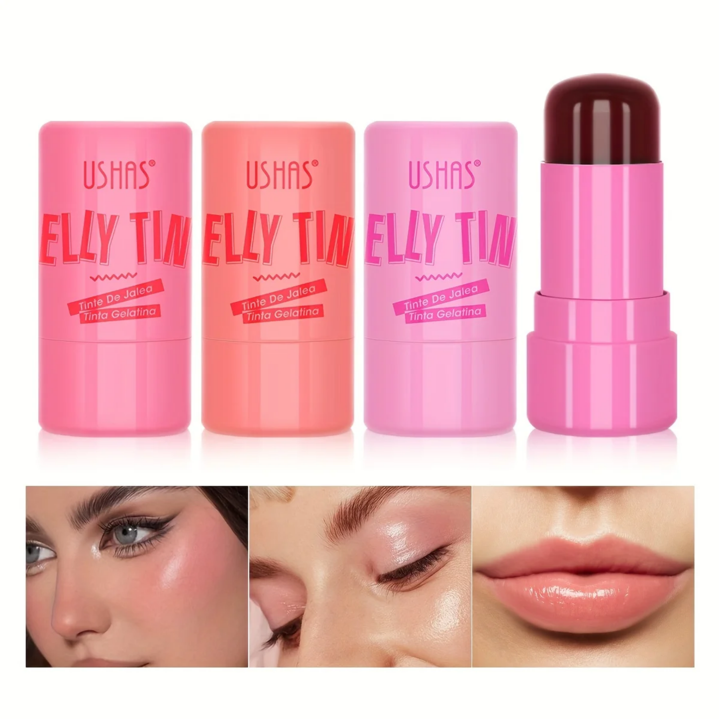 Tinta doble función para labios y mejillas
