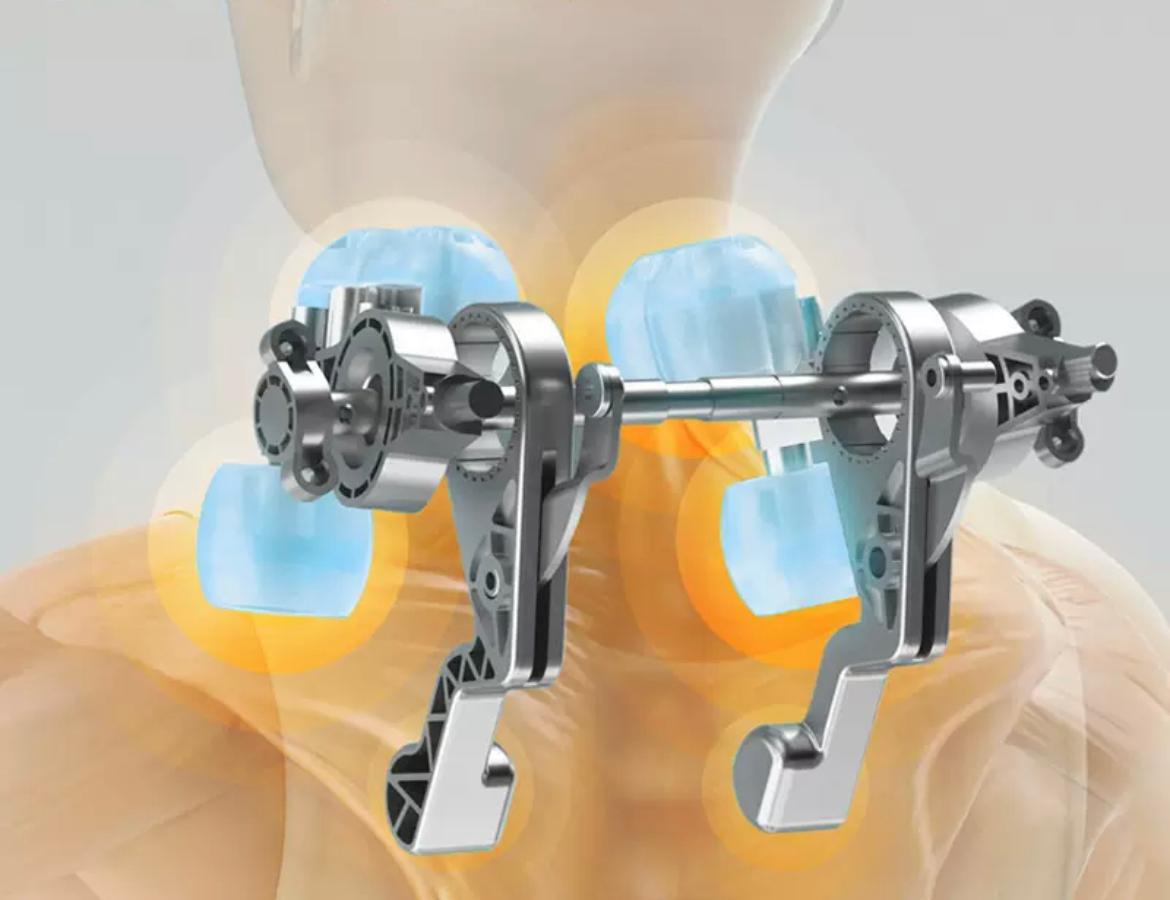 Masajeador inalámbrico de cuello y hombros