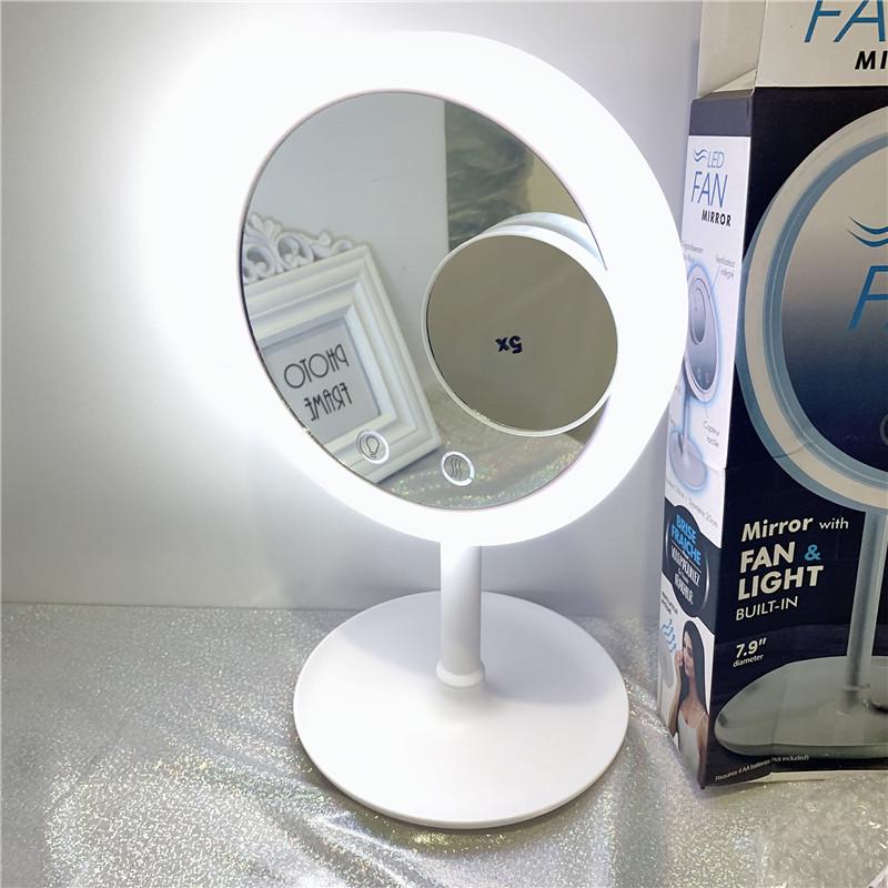 Espejo Led 3 en 1 con aumento y ventilador