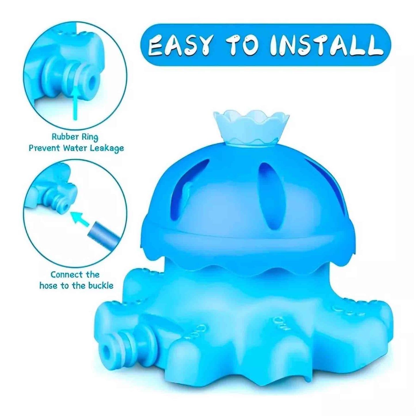 Rociador De Agua diseño Pulpo