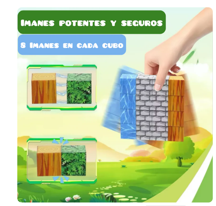 Bloques Magnéticos 28 piezas