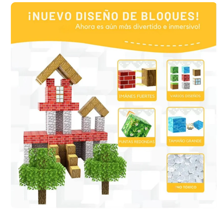 Bloques Magnéticos 28 piezas