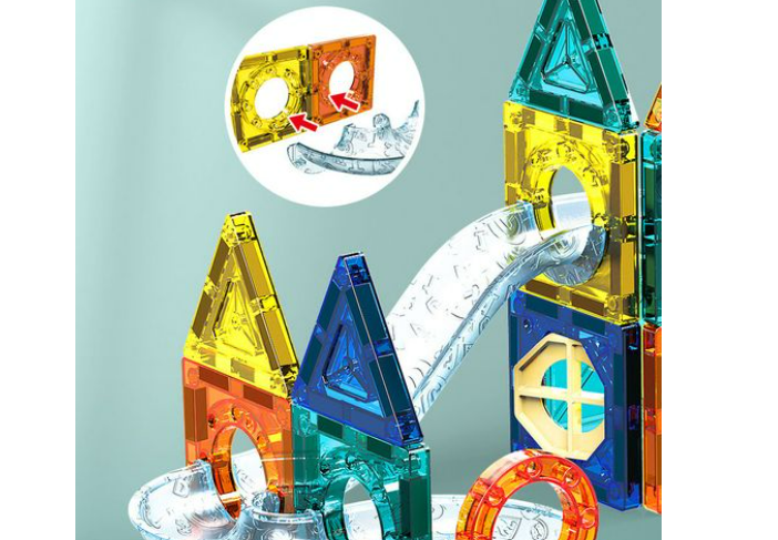 Figuras de construcción magnéticas 42 piezas