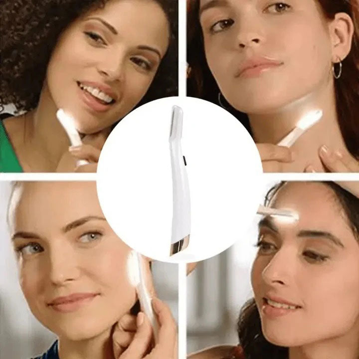 Depiladora y exfoliadora facial mujer