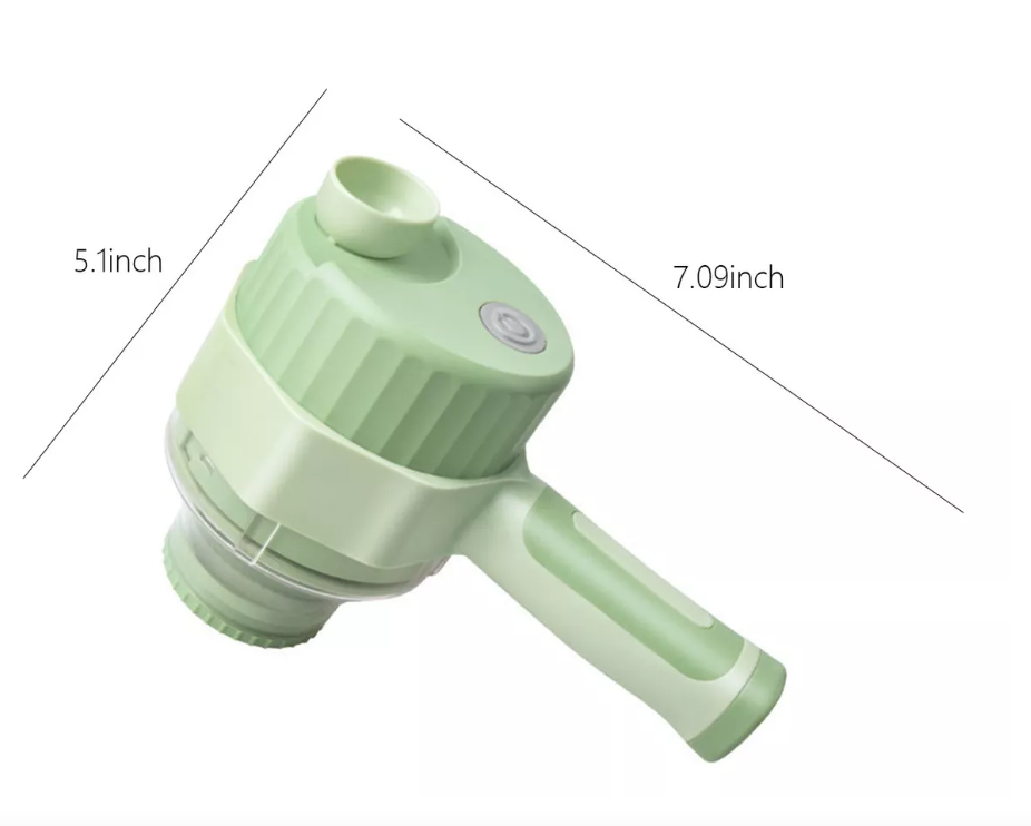 Picadora eléctrica portátil