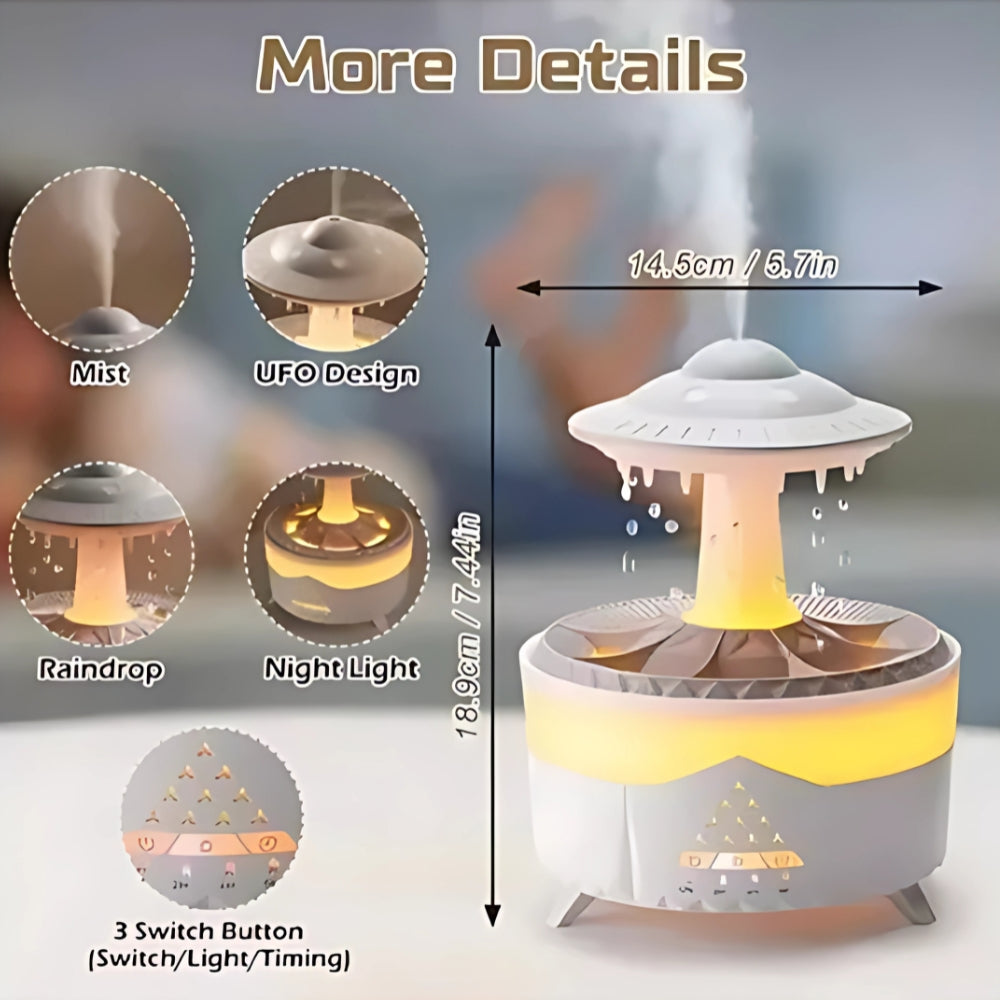 Humidificador Efecto Lluvia