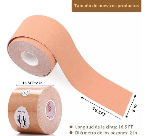 Cinta modeladora sostén y levanta senos