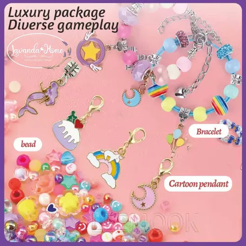 Set pulseras y joyas infantil
