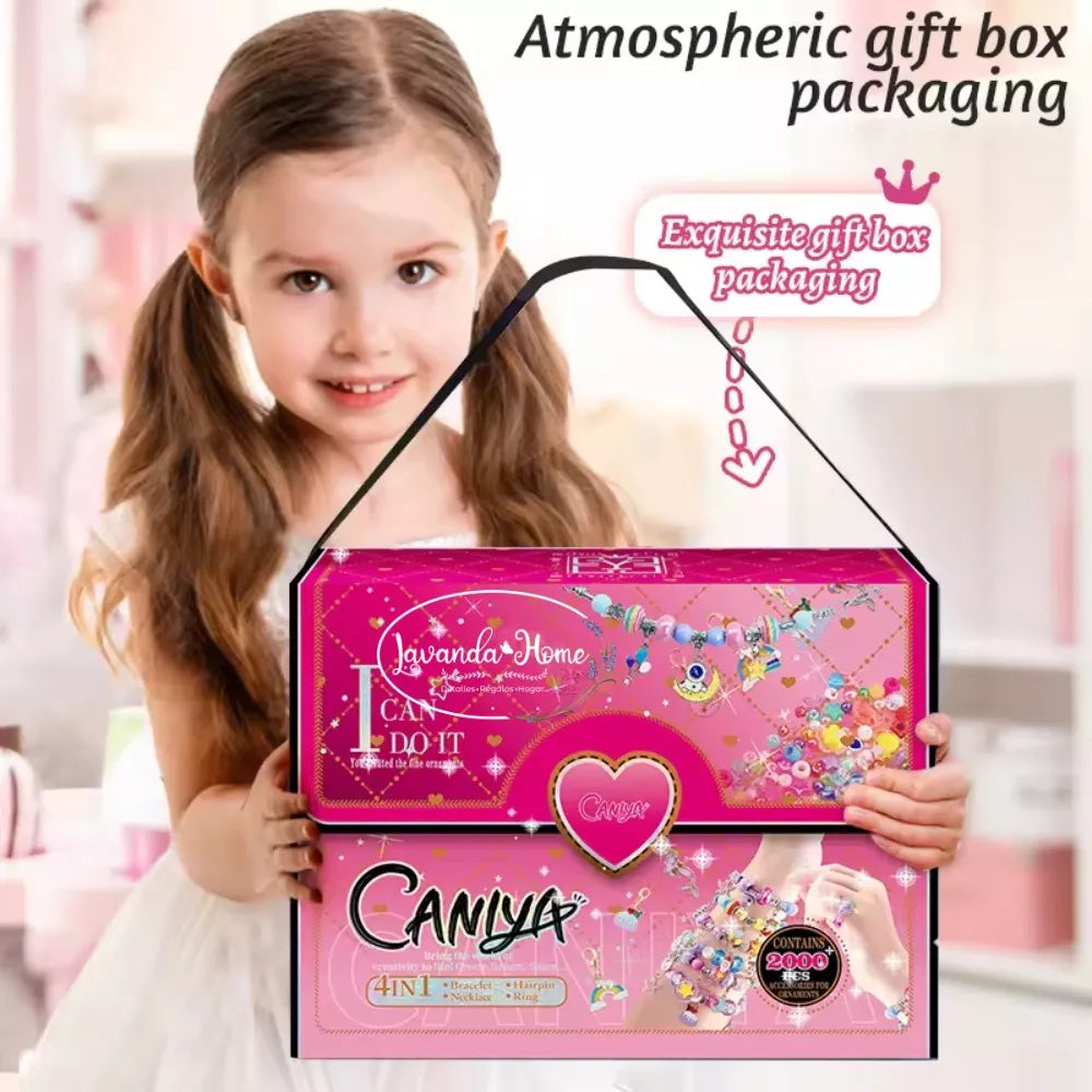 Set pulseras y joyas infantil