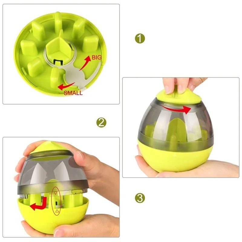 Dispensador interactivo de comida para mascotas