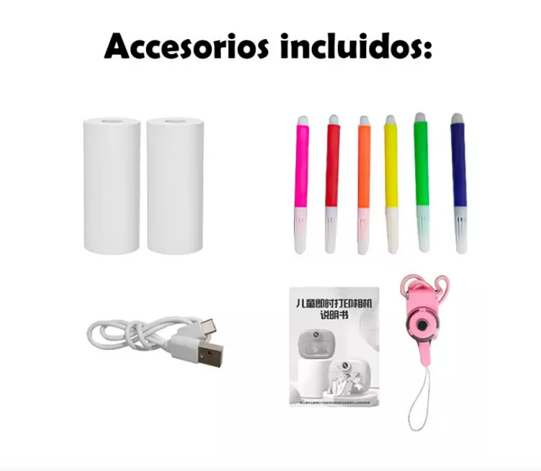 Cámara Infantil de impresión térmica